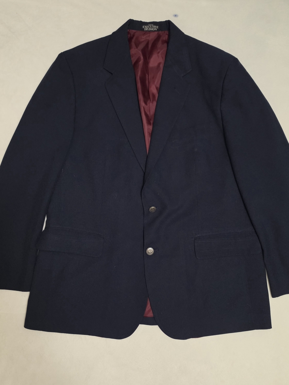Men's Haband Executive Division Navy Blue Blazer / Suit Jacket